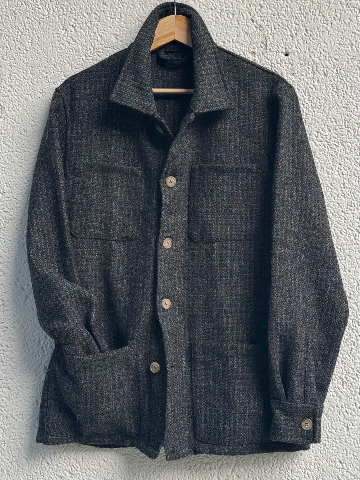 Worker Harris Tweed Pin Pon