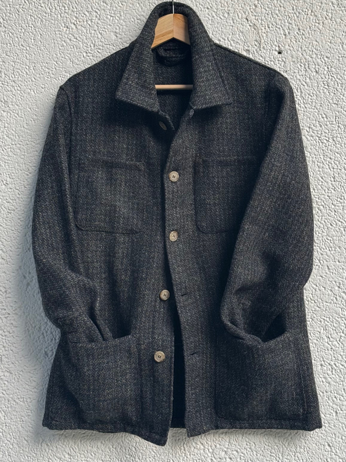 Worker Harris Tweed Pin Pon