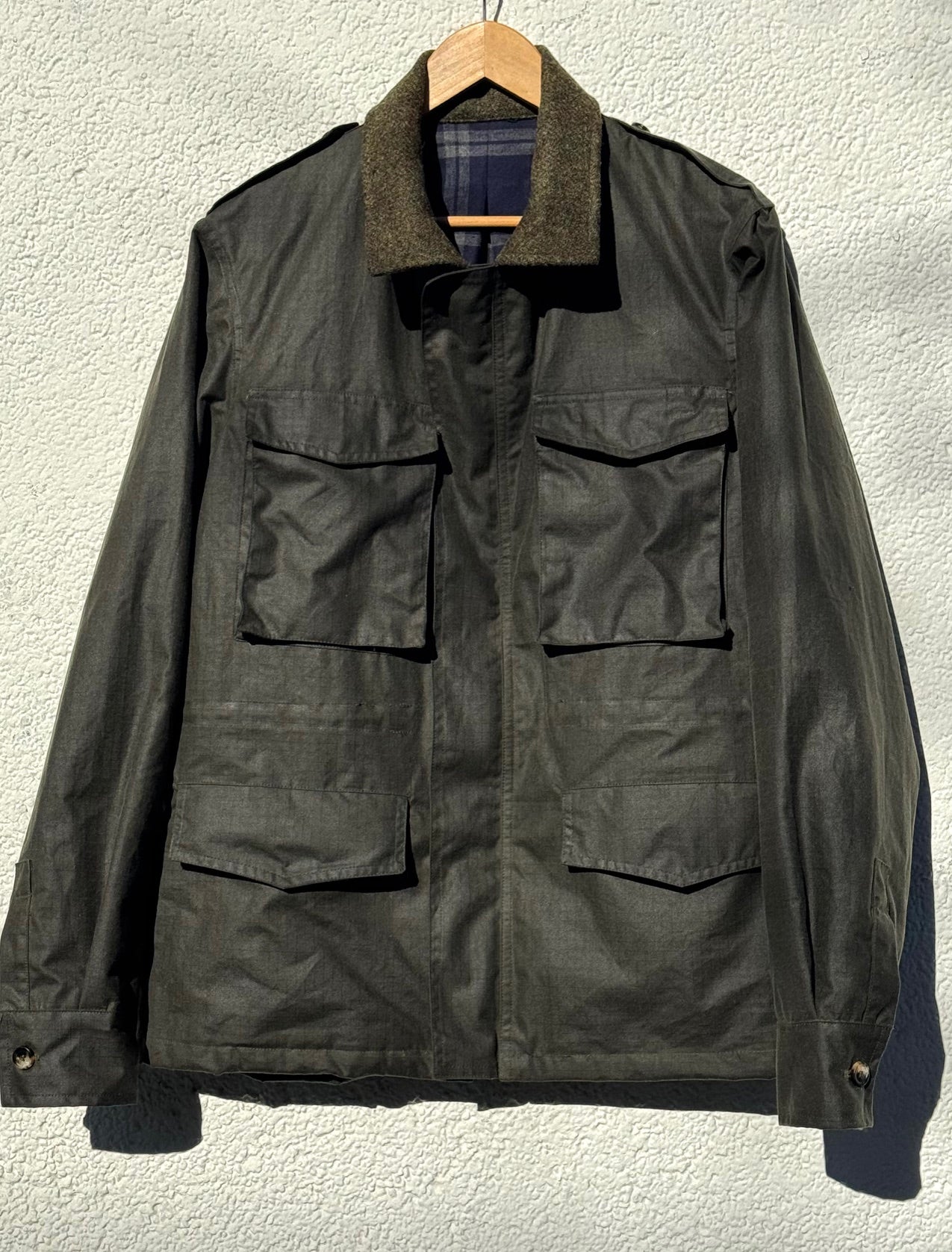 Trooper Ripstop Olive Jacket