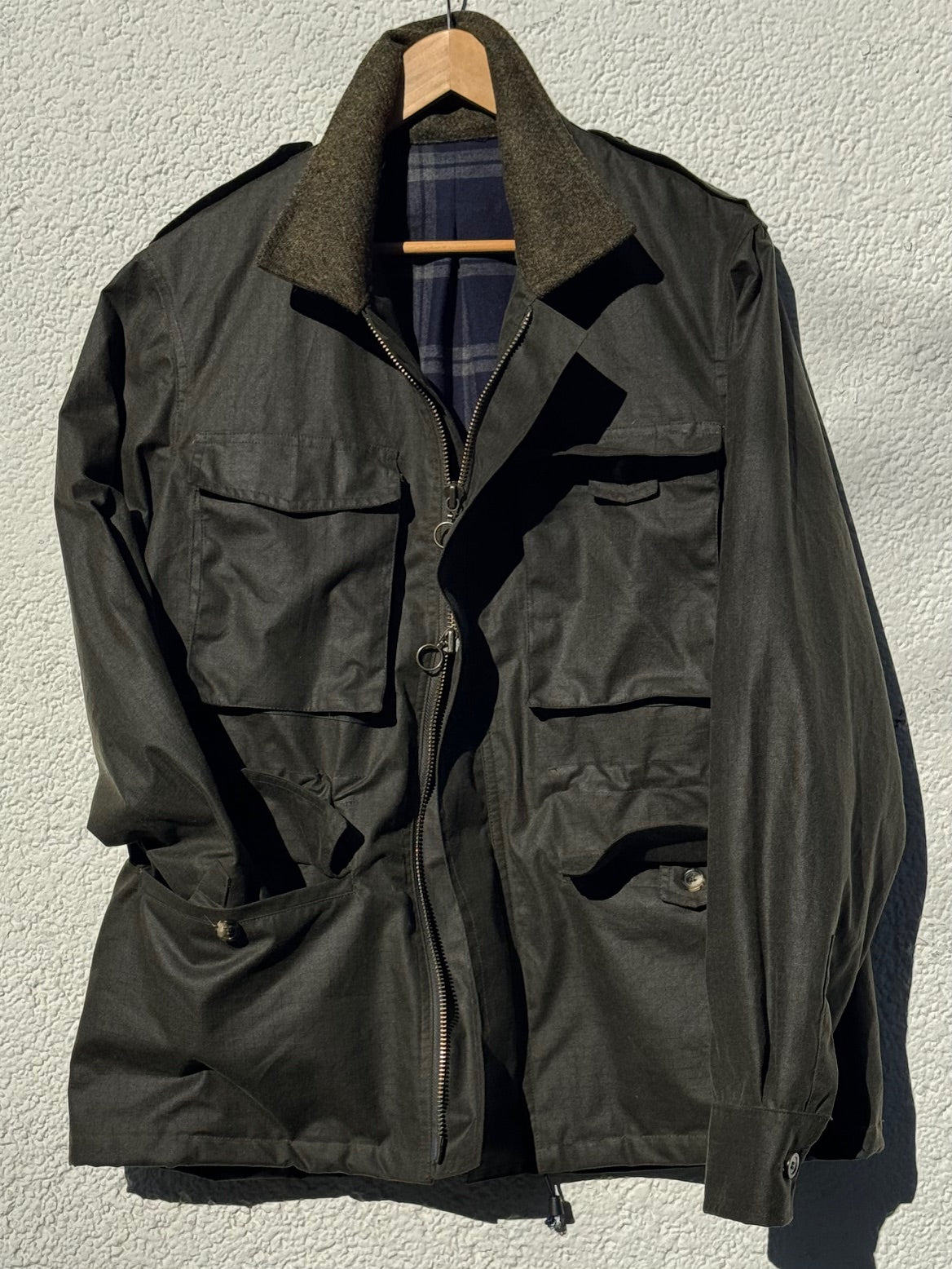 Trooper Ripstop Olive Jacket