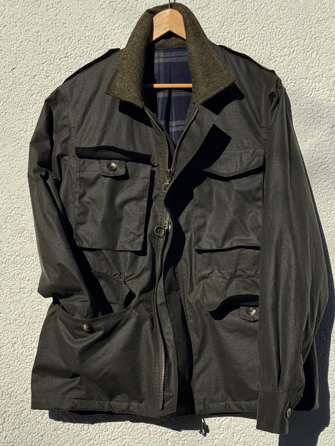 Trooper Ripstop Olive Jacket