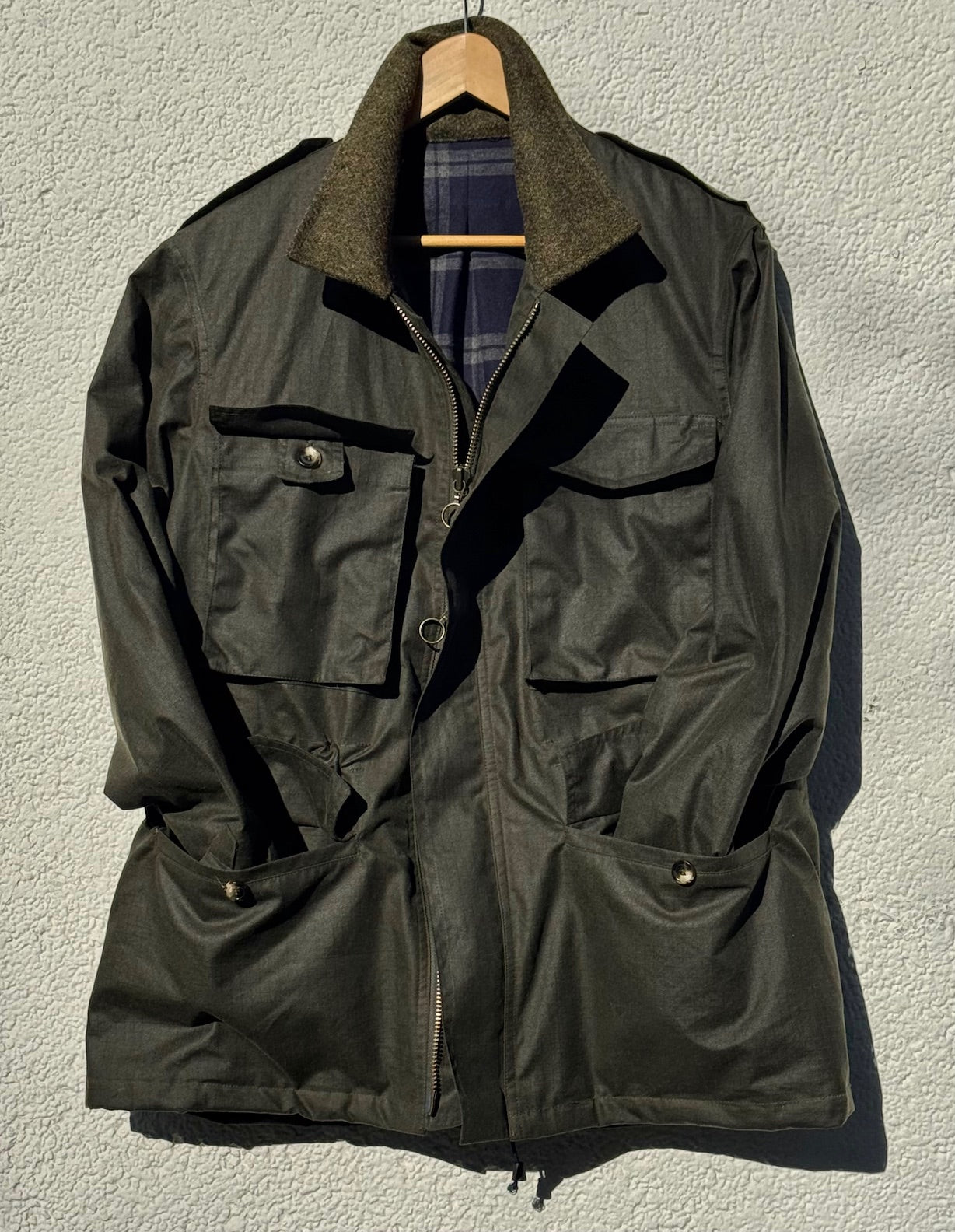 Trooper Ripstop Olive Jacket