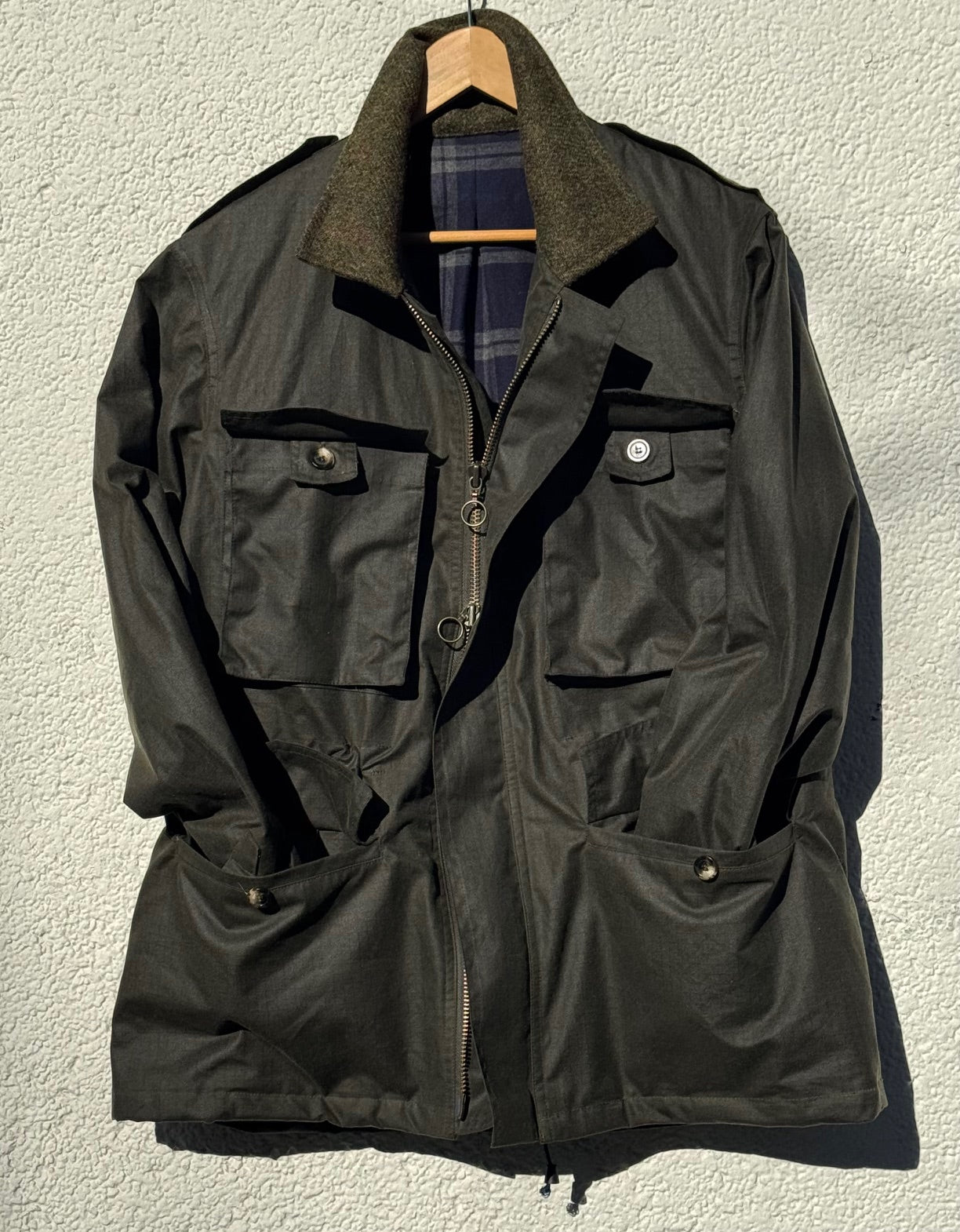 Trooper Ripstop Olive Jacket