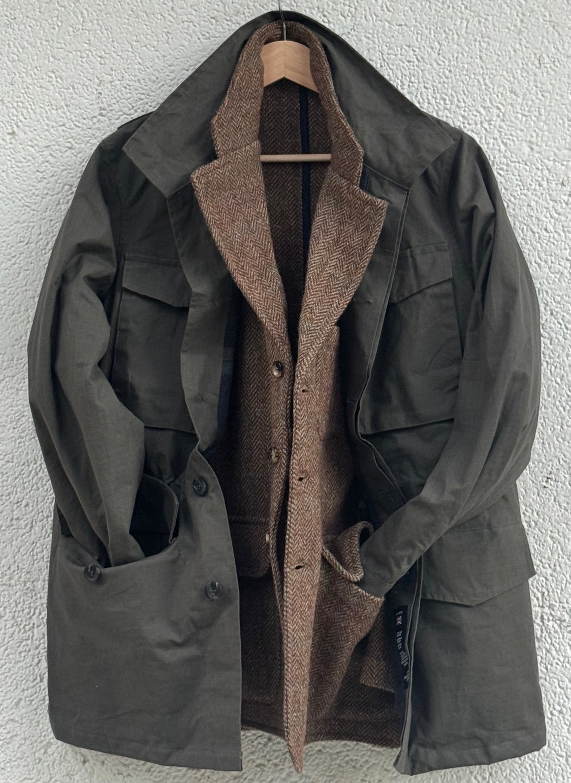 Woody Rip Stop Olive Jacket