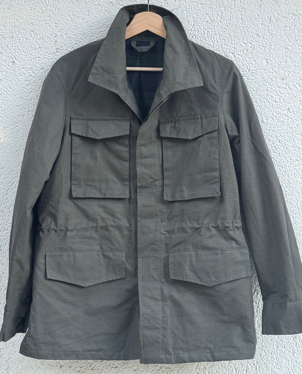 Woody Rip Stop Olive Jacket