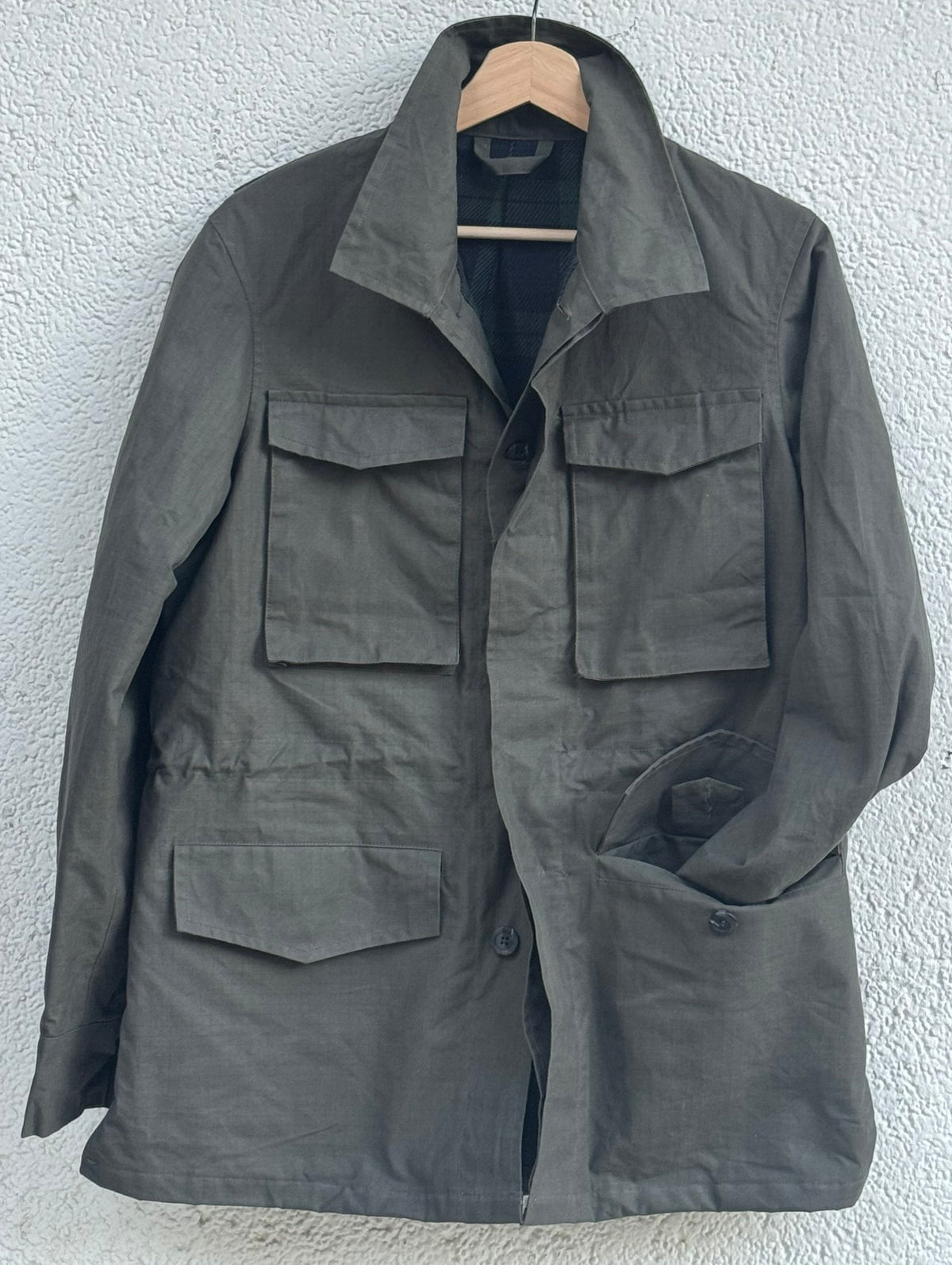 Woody Rip Stop Olive Jacket