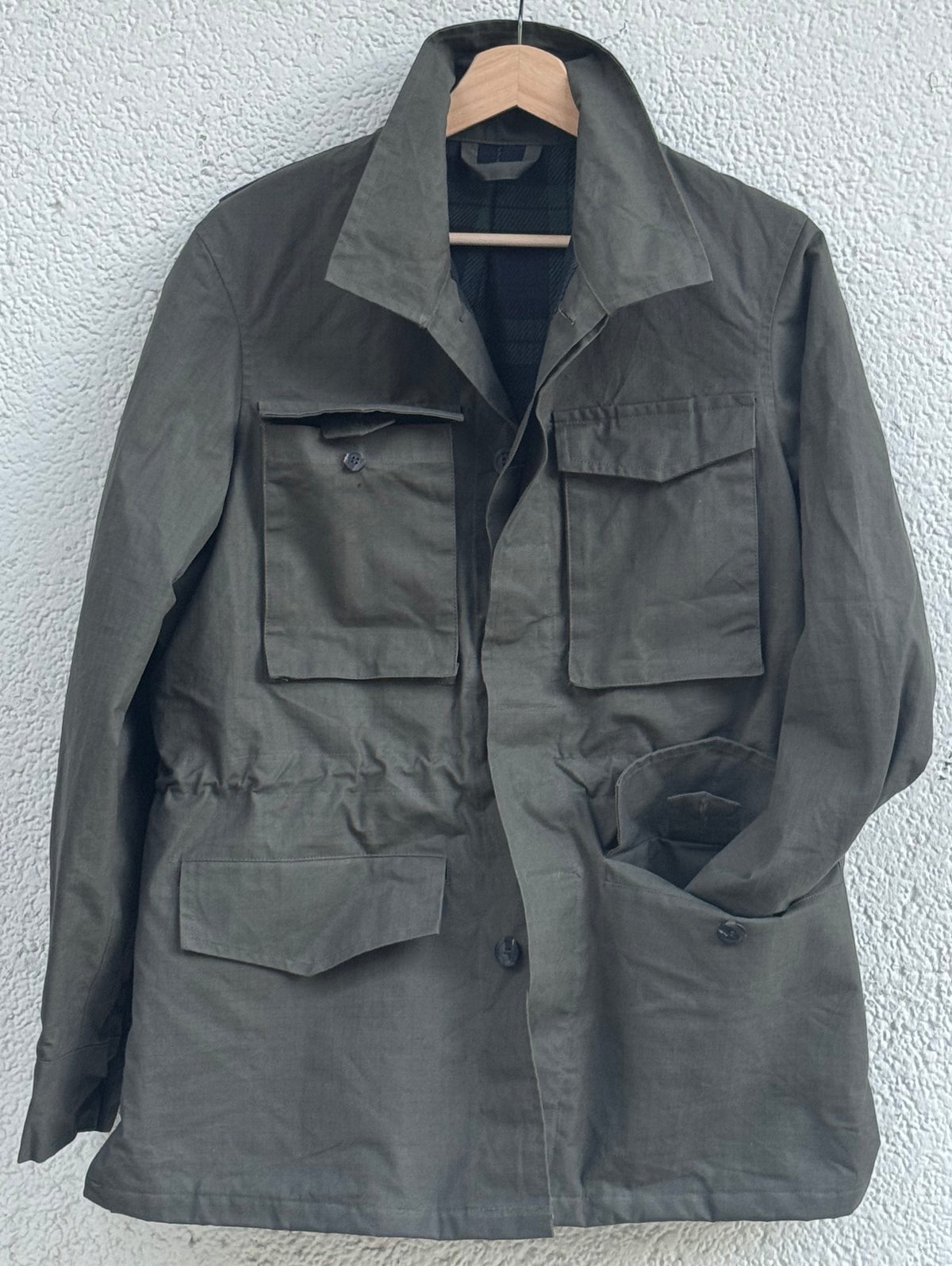 Woody Rip Stop Olive Jacket