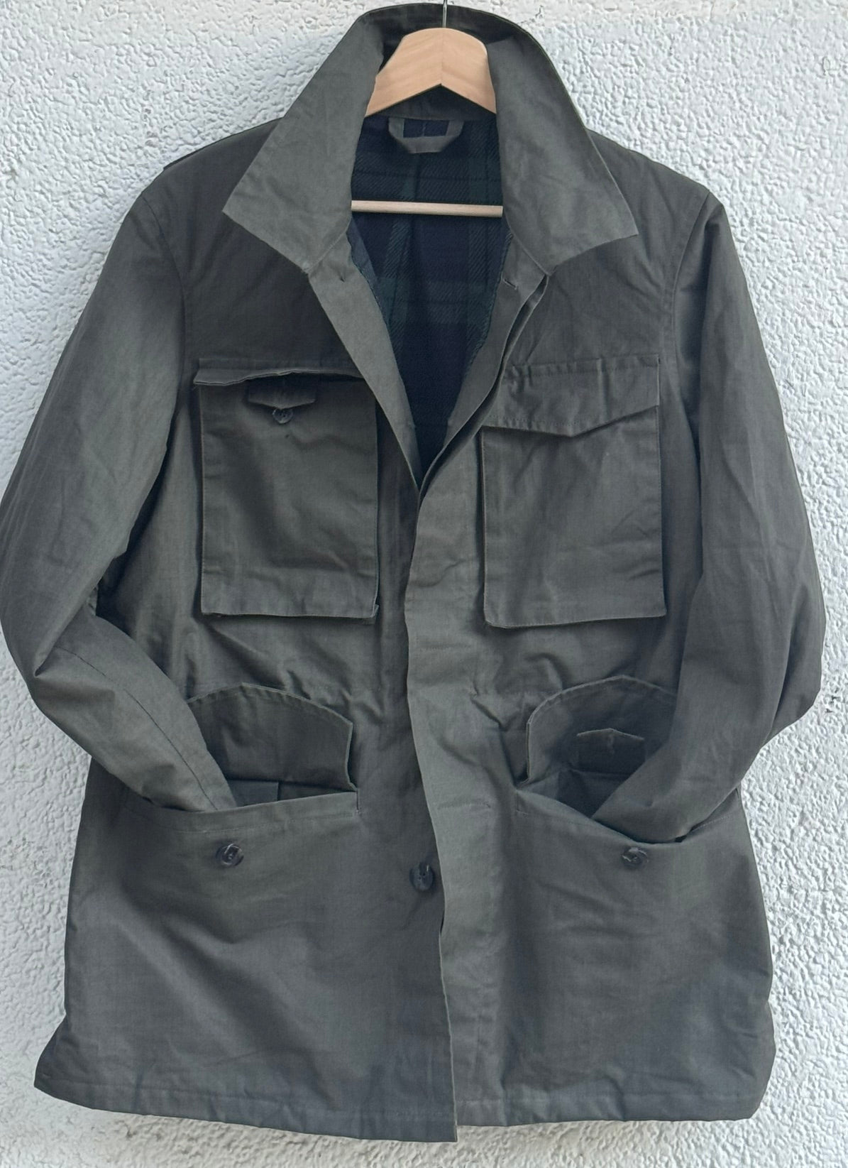 Woody Rip Stop Olive Jacket