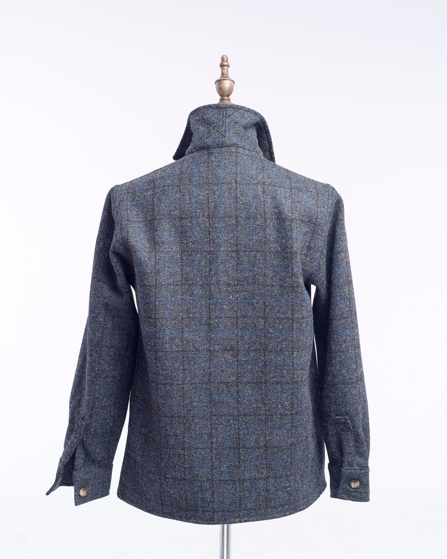 Worker  Harris Tweed Tartan Grey