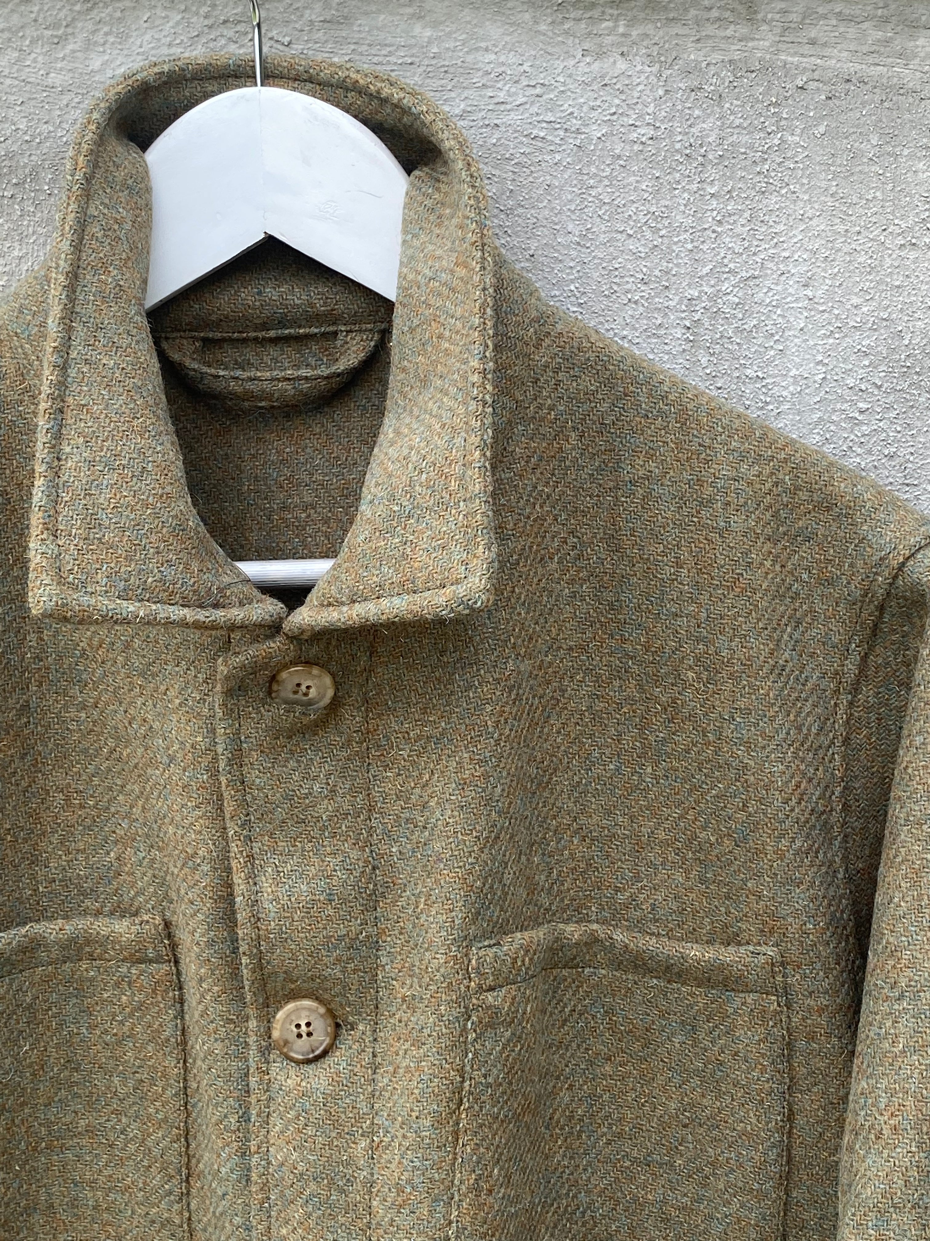 Worker Harris Tweed Mustard